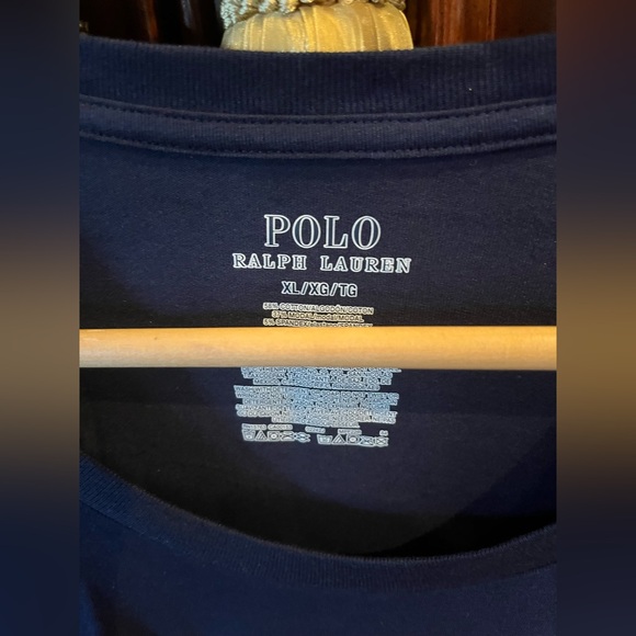 Polo Ralph Lauren Men’s Cruise Navy Long-Sleeve Crewneck Pajama Top - XL (NWT) - Picture 9 of 10